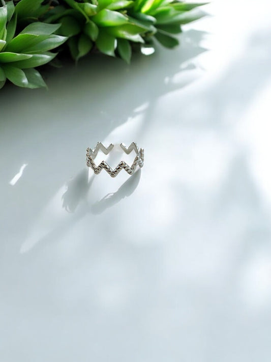 DONNA silver ring