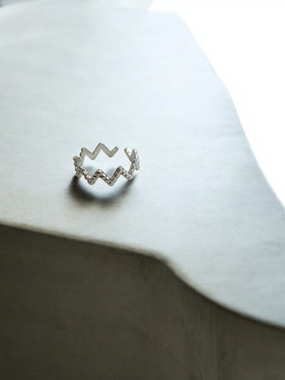 DONNA silver ring