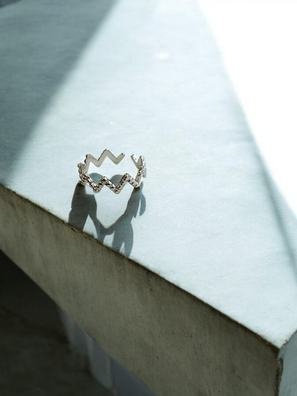 DONNA silver ring