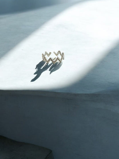 DONNA silver ring