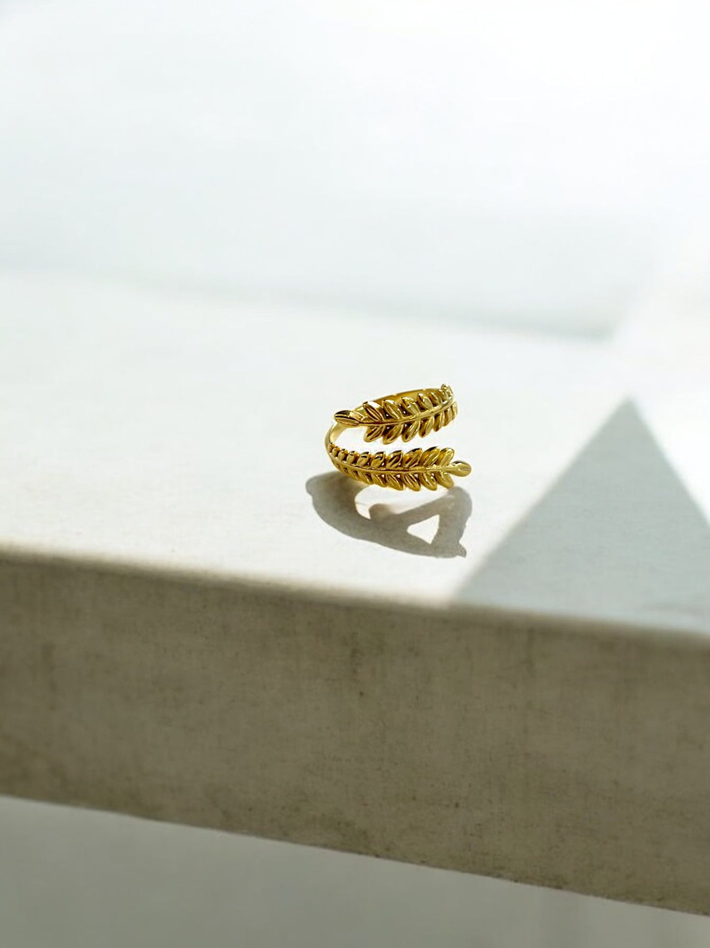 EDNA gold ring