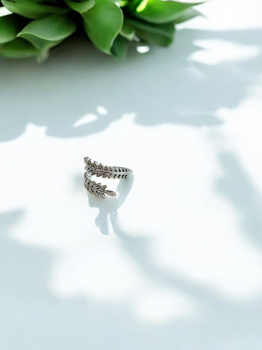 EDNA silver ring