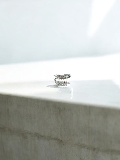 EDNA silver ring